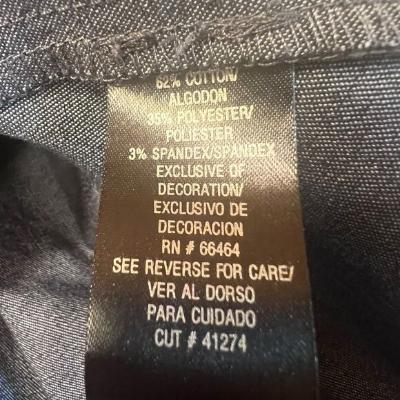 Sandra Darren Denim Fit & Flare Dress 4P NWT Fall Layering Quiet Luxury - Picture 12 of 13